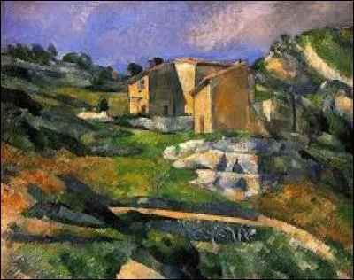 Qui a peint cette maison provençale sur une colline ?