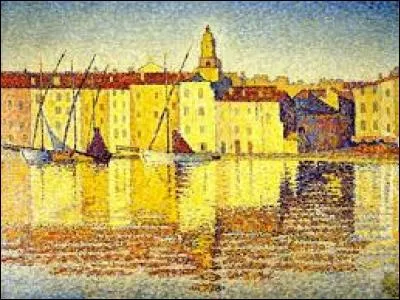 Qui a peint les maisons sur le port de Saint-Tropez ?