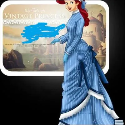 Cette fois-ci en bleu, qui est-elle ?