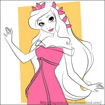 Comment se prénomme cette jolie jeune fille ?