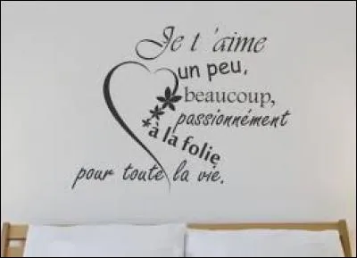 Terminons ce quiz sur un "je t'aime" swahili :