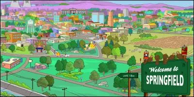 Dans quelle ville habitent les Simpson ?