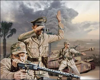 Qui commandait L'Afrika Korps ?
