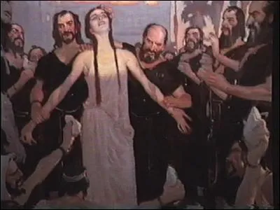 À quelle période cautionna-t-il le lynchage de cette malheureuse ?