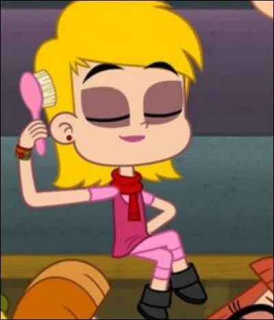 Comment s'appelle la fille qui ne parle pas et qui envoie des messages pour s'exprimer ?