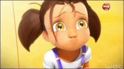 Comment s'appelle la fille que garde Marinette ?