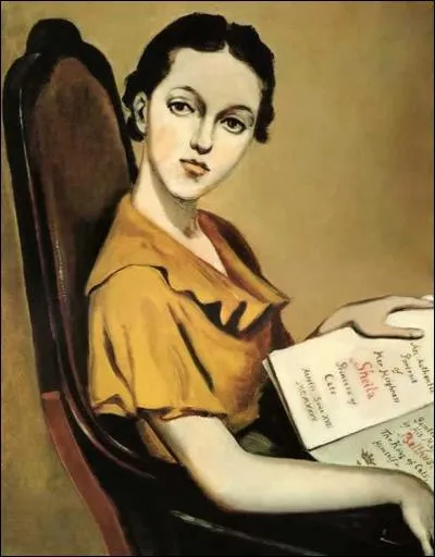 Qui a peint "Portrait de Sheila Pickering" ?