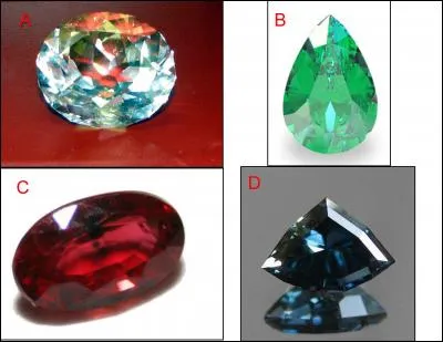 L'émeraude se trouve en :