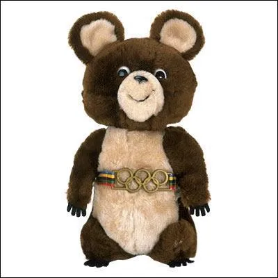 Je suis un mignon petit ourson qui a représenté les Jeux olympiques de Moscou en 1980, je m'appelle :