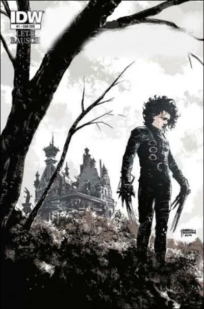 Dans le titre du film de Tim Burton qui est "aux mains d'argent" ?