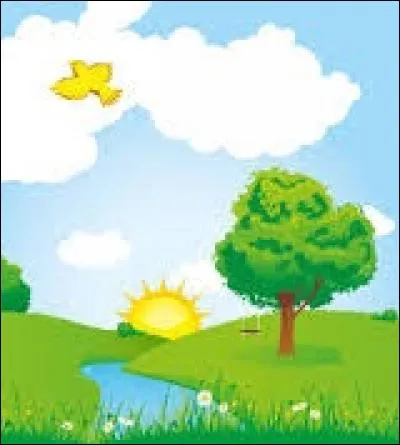 Un petit oiseau jaune qui survole la campagne ensoleillée...
Quelle est cette marque ?