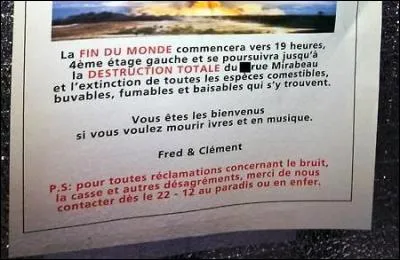 Au moins, tout le monde est invité à participer. Après l'histoire de migraine, parlons de graine : où se trouve la boîte aux lettres de M. Moinot ?