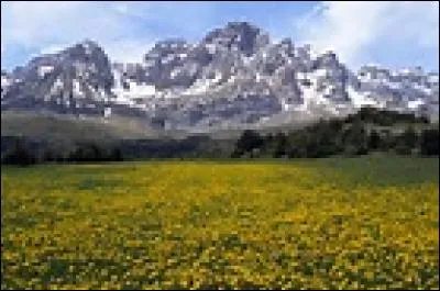 Laquelle de ces chaînes de montagne sert de frontière naturelle entre la France et l'Espagne ?