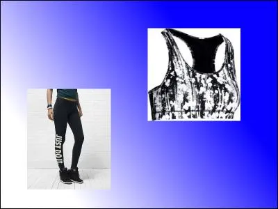 Combien me coûteront un legging à 4.10 et une brassière à 24.50 ?