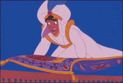 Elsa est perdue dans la neige. Un jeune homme, sur un tapis, vient la chercher. Comment s'appelle-t-il ?