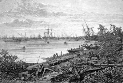 Inde, 1737 : un cyclone dévaste les côtes du Bengale et fait 300 000 victimes ; quelle ville est particulièrement touchée ?