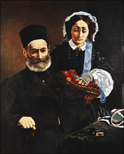 Qui a représenté ses parents sur cette toile ?