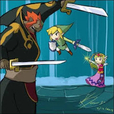 Dans "Zelda", que prononce le chef du village ?