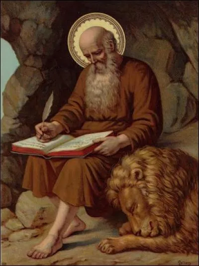 À quel animal est associé Saint-Jérôme ?