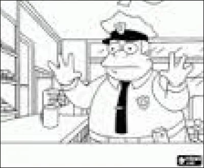 Je suis le chef de police de Springfield.