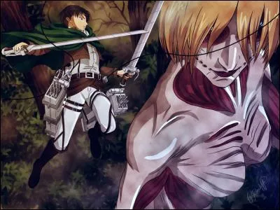 Un combat dans "Shingeki no Kyojin" ! Quel est ce combat ?