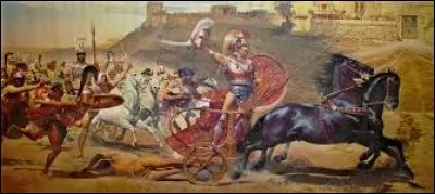 Peu de temps après Achille tue un Troyen, mais qui est-ce ?