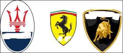 Né à Renazzo de Cento (Italie) le 28 avril 1916, Ferruccio Lamborghini était un industriel qui fonda en 1963 une célèbre marque de voitures de sport et de compétition qui porte son nom. Terrassé par une crise cardiaque le 20 février 1993 à Pérouse, de ces trois logos pourriez-vous dire lequel est l'emblème de cette entreprise automobile appartenant depuis 1998 à la firme Audi ?