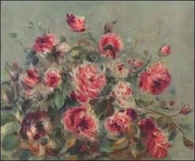 Pensez &agrave; lui offrir des roses, ce sont ses pr&eacute;f&eacute;r&eacute;es. Quel c&eacute;l&egrave;bre peintre a peint "Roses de Wargemont" ?