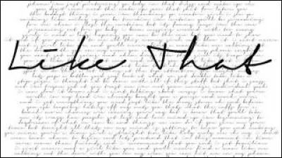 Avec qui ont-ils interprété "Like That" ?