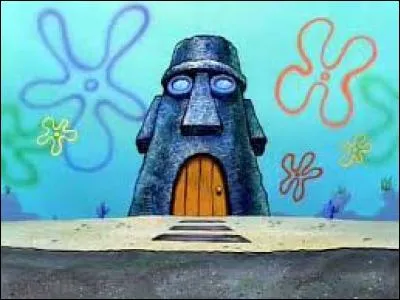 Où situez-vous l'île évoquée par la maison de Carlo Tentacule ?