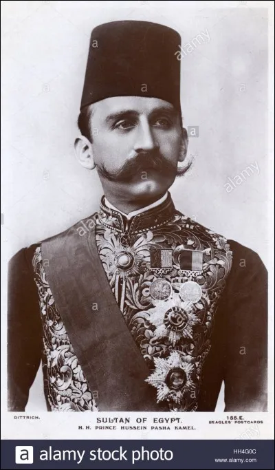 Qui a porté le titre de sultan d'Égypte en 1914 ?