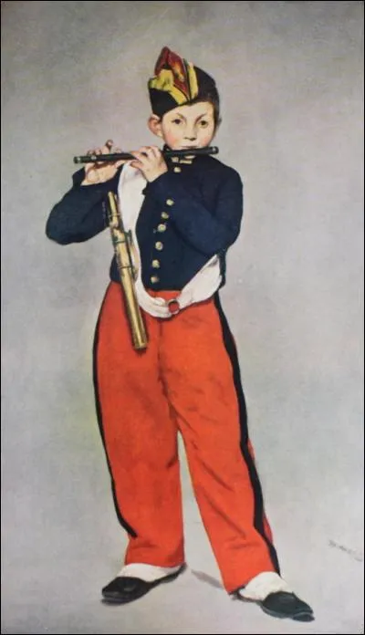 Qui a peint "Le joueur de fifre" ?