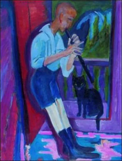 Qui a peint "Le joueur de flûte" ?