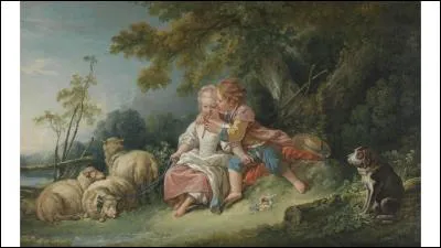 Qui a peint "La leçon de flûte" ?