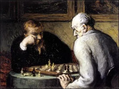 A qui doit-on "Les joueurs d'échecs" ?