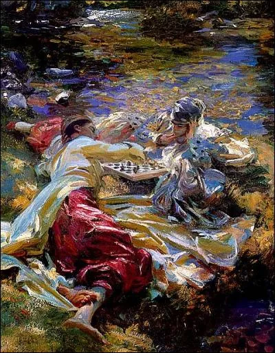 Qui a peint "Les joueurs d'échecs" ?