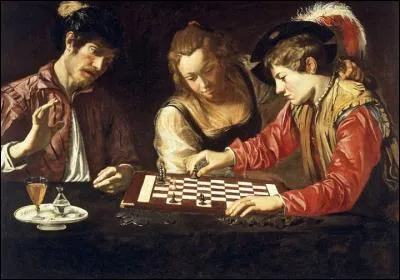 Qui a peint "Les joueurs d'échecs" ?