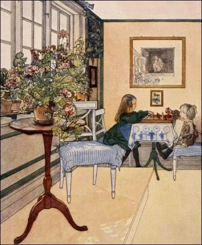 Qui a peint "Le jeu d'échecs" ?