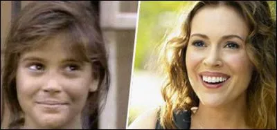 Voici deux photos d'Alissa Milano. Alors ?