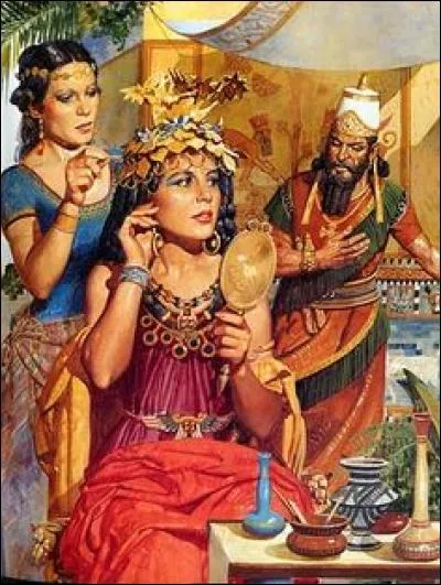 D'après la Bible, elle aurait épousé son propre fils le roi Nimrod. 
Qui est-elle ?