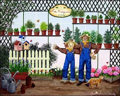 Que fait le chat roux ?