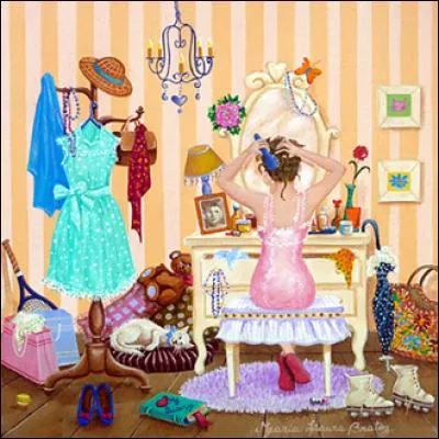 Où est couché le chat blanc ?