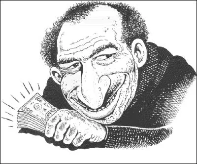 Comment étaient généralement représentés les Juifs selon les caricatures des XIXe et début XXe siècle ?