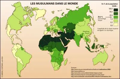 Quel est le pays comptant le plus de musulmans au monde ?