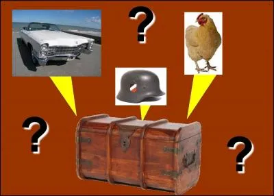 Qui se cache dans la malle ?