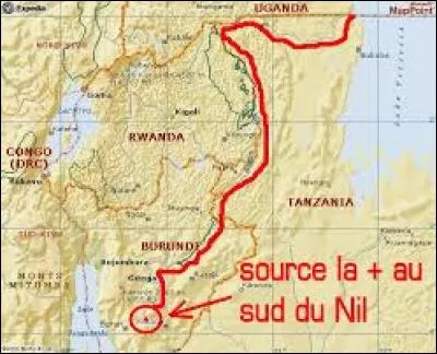 David Livingstone a découvert les sources du Nil en 1855.