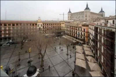 De la "place de Zocodover", centre névralgique de la vieille ville, vous pourrez aisément aller à l'Alcazar. Dans quelle ville êtes-vous ?