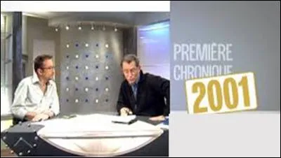 Il anime "une chronique musicale" dans l'émission (le mercredi et le vendredi) :