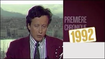 Ancien rédacteur en chef des journaux de "Télématin", il présente désormais la rubrique "les 4 vérités".