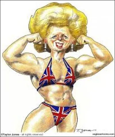 Renaud a fait une version anglaise de ''Miss Maggie'' en déshonneur de Margaret Thatcher.